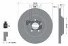 BDS1655 BENDIX Braking Тормозной диск