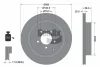 BDS1657 BENDIX Braking Тормозной диск