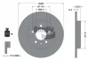 BDS1685 BENDIX Braking Тормозной диск