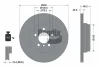 BDS1761 BENDIX Braking Тормозной диск