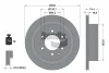 BDS1774 BENDIX Braking Тормозной диск