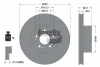 BDS1826 BENDIX Braking Тормозной диск