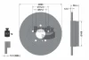 BDS1827 BENDIX Braking Тормозной диск