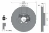 BDS1832HC BENDIX Braking Тормозной диск