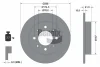 BDS1837 BENDIX Braking Тормозной диск