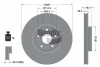 BDS1839 BENDIX Braking Тормозной диск