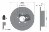 BDS1884 BENDIX Braking Тормозной диск