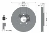 BDS1886 BENDIX Braking Тормозной диск