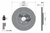 BDS1910 BENDIX Braking Тормозной диск