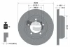 BDS1956 BENDIX Braking Тормозной диск