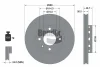 BDS2031 BENDIX Braking Тормозной диск