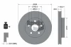 BDS2064 BENDIX Braking Тормозной диск