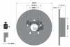 BDS2152 BENDIX Braking Тормозной диск