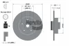 BDS2219 BENDIX Braking Тормозной диск