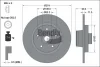 BDS2259 BENDIX Braking Тормозной диск