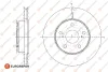 Превью - 1676012080 EUROREPAR Тормозной диск (фото 2)