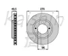 CBR071 KAISHIN Тормозной диск