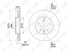 BN-1348 LYNXAUTO Тормозной диск