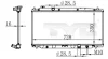 712-0053 TYC Радиатор, охлаждение двигателя