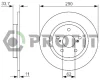 5010-1755 PROFIT Тормозной диск