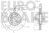 Превью - 5815201022 EUROBRAKE Тормозной диск (фото 3)