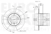 Превью - 5815201556 EUROBRAKE Тормозной диск (фото 3)