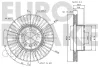 Превью - 5815201559 EUROBRAKE Тормозной диск (фото 3)