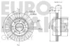 Превью - 5815202215 EUROBRAKE Тормозной диск (фото 3)