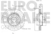 Превью - 5815202267 EUROBRAKE Тормозной диск (фото 3)