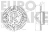 Превью - 5815202293 EUROBRAKE Тормозной диск (фото 3)