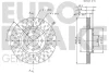 Превью - 5815202336 EUROBRAKE Тормозной диск (фото 3)