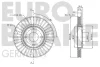 Превью - 5815202553 EUROBRAKE Тормозной диск (фото 3)