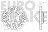 Превью - 58152033129 EUROBRAKE Тормозной диск (фото 3)