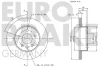 Превью - 5815203367 EUROBRAKE Тормозной диск (фото 3)