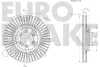 Превью - 5815203439 EUROBRAKE Тормозной диск (фото 3)