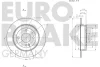Превью - 5815203539 EUROBRAKE Тормозной диск (фото 3)