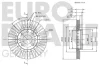 Превью - 5815203613 EUROBRAKE Тормозной диск (фото 3)