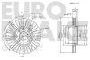 Превью - 5815203629 EUROBRAKE Тормозной диск (фото 3)