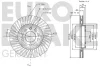 Превью - 5815203630 EUROBRAKE Тормозной диск (фото 3)