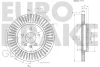 Превью - 5815203676 EUROBRAKE Тормозной диск (фото 3)