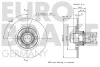 Превью - 5815203945 EUROBRAKE Тормозной диск (фото 3)