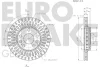 Превью - 5815203970 EUROBRAKE Тормозной диск (фото 3)