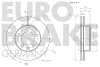 Превью - 5815203976 EUROBRAKE Тормозной диск (фото 3)
