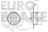 Превью - 5815204018 EUROBRAKE Тормозной диск (фото 3)