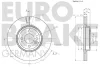 Превью - 5815204040 EUROBRAKE Тормозной диск (фото 3)