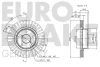 Превью - 5815204403 EUROBRAKE Тормозной диск (фото 3)