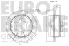 Превью - 58152045101 EUROBRAKE Тормозной диск (фото 3)