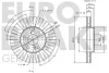 Превью - 5815204549 EUROBRAKE Тормозной диск (фото 3)