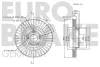 Превью - 5815204590 EUROBRAKE Тормозной диск (фото 3)