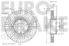Превью - 58152047100 EUROBRAKE Тормозной диск (фото 3)